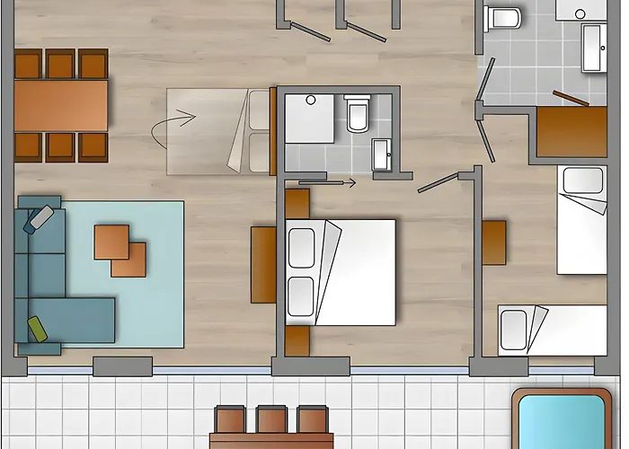 Wellness E2 Apartamento Winterberg